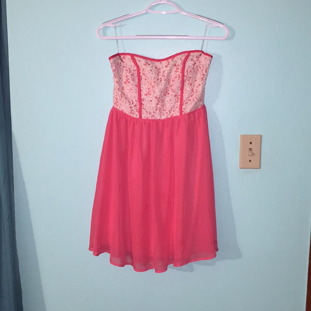Pink dress